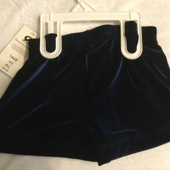 Elite Sportswear 3" Dark Royal Blue Velvet micro-mini workout shorts - Picture 7 of 7